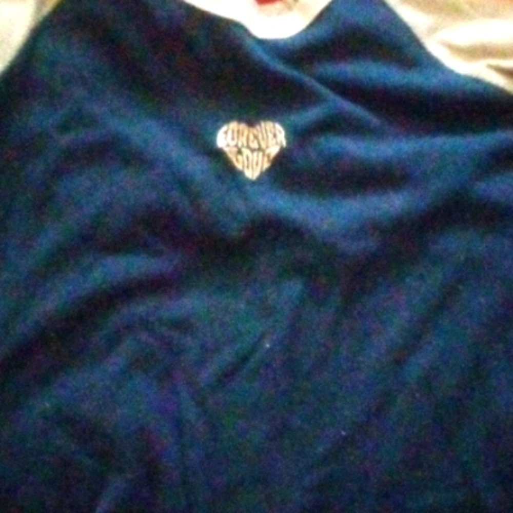 Shirt, faded rose, XL and black n brown